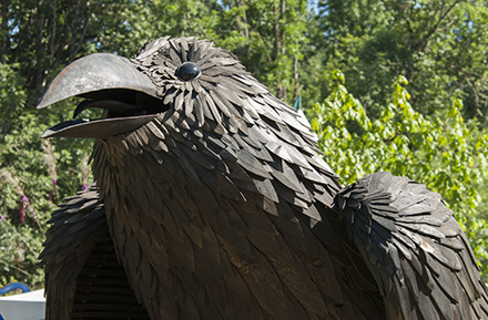 JR Hassett - Wooden Raven